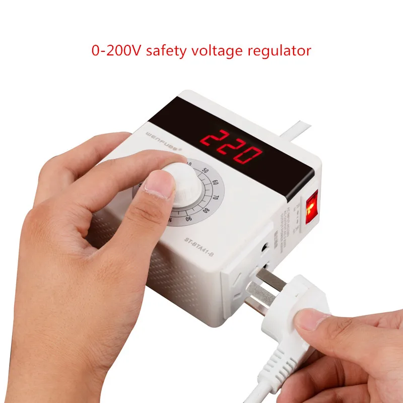 

220V High Power Converter Safety Transformer Single-phase Electronic Voltage Regulator Voltage Regulation Socket 0-200V 4000W Y