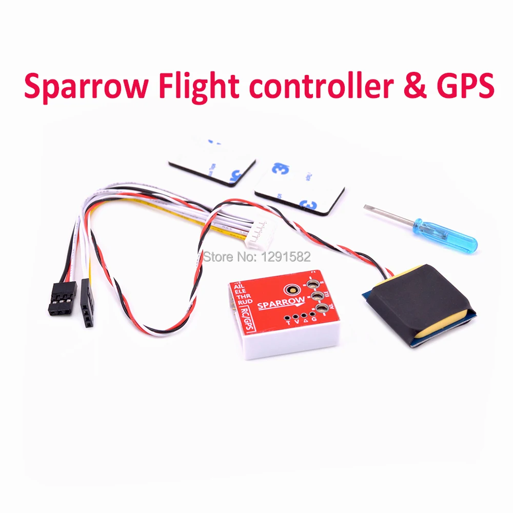 

Sparrow Flight Controller Stabilizer 6 Axis Gyro & GPS For RC Airplane Fixed-Wing Model RC Helicopter Outdoor Toys For Boy Toys