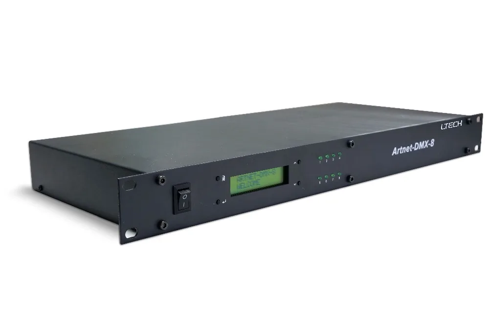 

ArtNet-DMX-8 Artnet to DMX Converter Artnet Input 512channel *8 Ports Output