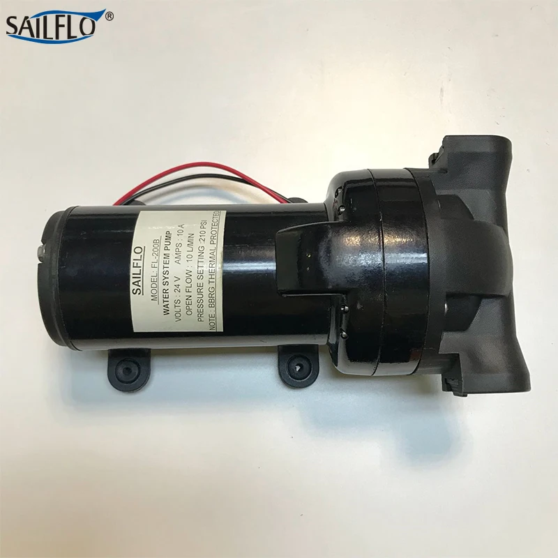 Электрический водяной насос высокого давления sailflo 200psi 10LPM для мойки