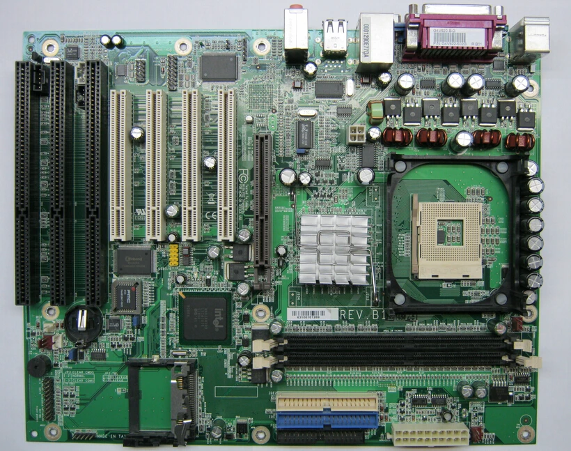 Motherboard with 3 isa slots