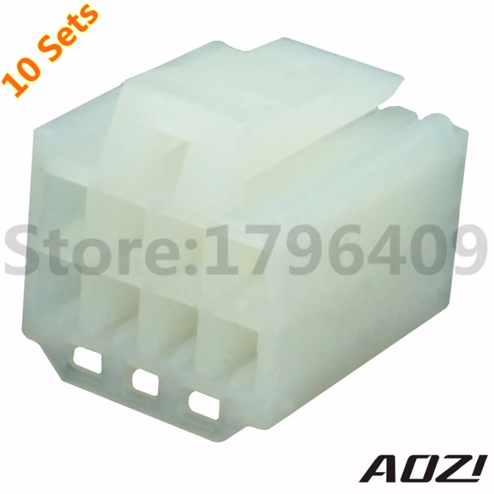 10sets 8 Pins Female Car Electrical Wire Connectors 6090 1021connector electricalconnector