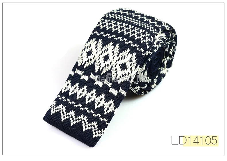 Mens Knit ties New Casual Skinny Knit Neckties For Wedding Evening Party Gravata Slim Tie for Man Knitted Neck Tie