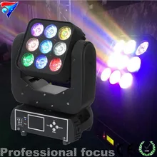 2 шт./лот продукт на китайском рынке 3*3 RGBW 4в1 9*10 Вт светодиодный матрица света, луч света