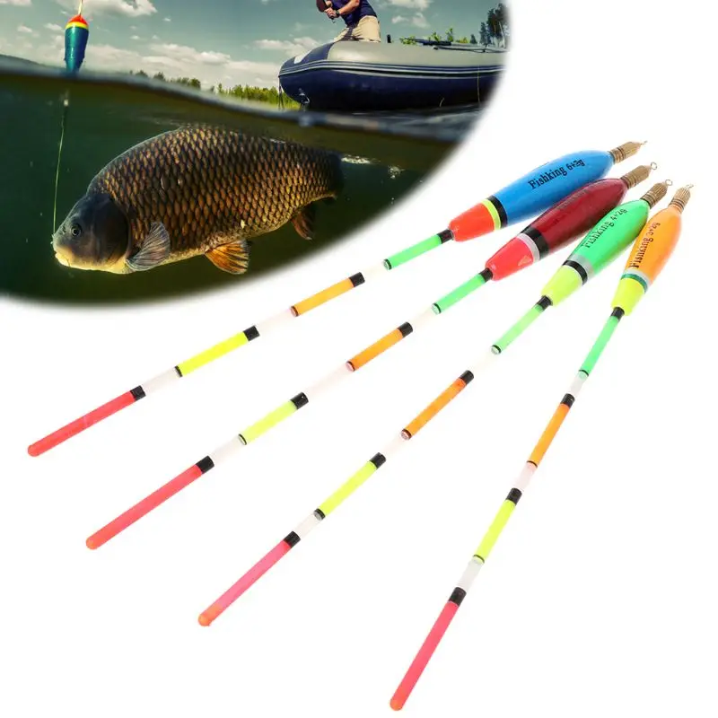 

5Pcs/Lot Fishing Floats 3+2G/4+2G/5+2G/6+2Gg For Carp Fish Tackle Tools