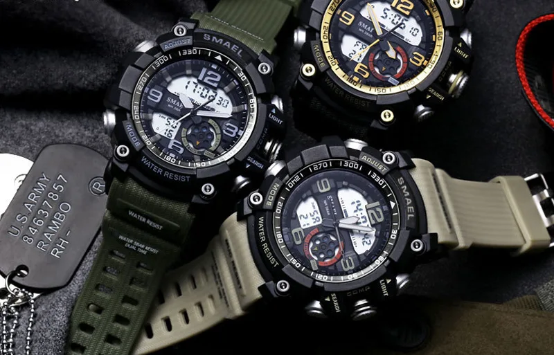 SMAEL marki Mężczyźni Sport Watch LED cyfrowy wodoodporny casual Shock mężczyzna zegary Relogios męskie prezent Military Zegarki na rękę tanie i dobre opinie Quartz Wristwatches Complete Calendar Shock Resistant Rattrapante Stop Watch LED display Auto Date Water Resistant Chronograph Back Light Multiple Time Zone Alarm Perpetual Calendar SMAEL marki Mężczyźni Sport Watch LED cyfrowy wodoodporny casual Shock mężczyzna zegary Relogios męskie prezent Military Zegarki na rękę tanie i dobre opinie Quartz Wristwatches Complete Calendar Shock Resistant Rattrapante Stop Watch LED display Auto Date Water Resistant Chronograph Back Light Multiple Time Zone Alarm Perpetual Calendar