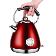 Электрический чайник 304 из нержавеющей стали бытовые видимых температуры электрический