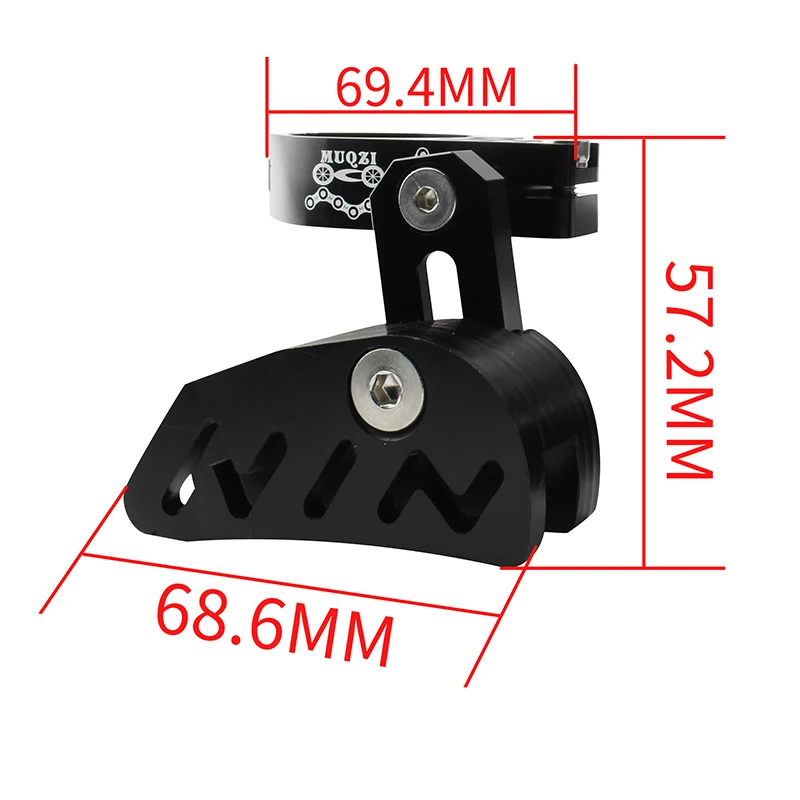 Perfect MUQZI Bicycle Chain guide Single crankset 28.6 31.8 34.9 Clamp Mount Direct type Adjustable For MTB Fixed Mountain Gravel 1X 5 Perfect MUQZI Bicycle Chain guide Single crankset 28.6 31.8 34.9 Clamp Mount Direct type Adjustable For MTB Fixed Mountain Gravel 1X 5