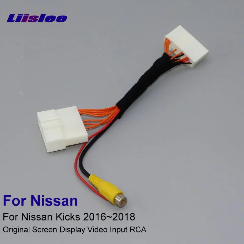 Liislee автомобильный адаптер для проводов кабеля Nissan Kicks добавить 360 градусов
