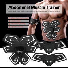 Умный стимулятор тренировочное снаряжение для фитнеса тренажер брюшной мышцы батарея фитнес-Тонер брюшной ноги тренажер для рук тонизирующий пояс