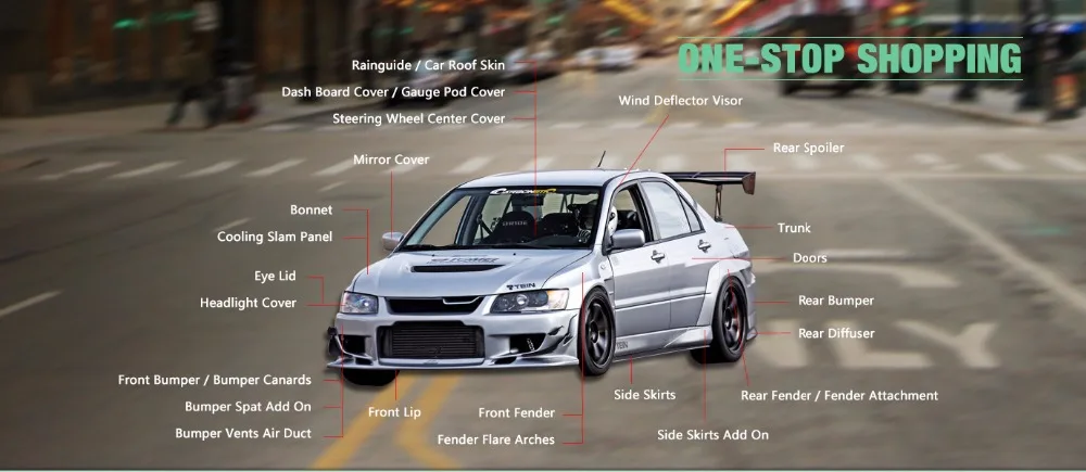 Автомобильный Стайлинг для Mitsubishi Evolution EVO 8 9 VRS стиль Aero углеродное волокно переднее вентилированное крыло глянцевое волокно отделка Аксессуары