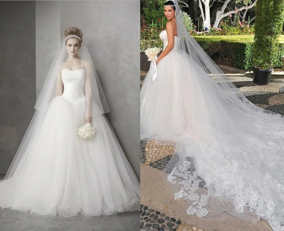 Promi Brautkleider Luxus Heisser Verkauf Echt Bilder Tragerloses Spitze Und Tull Ballkleider Hochzeitskleider Brautkleider Wedding Gown Bridal Bridal Gowngowns Bridal Aliexpress