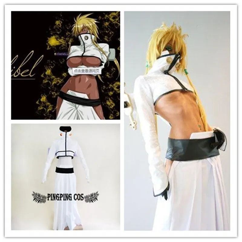 Bleach Cosplay Espada NO.3 Halibel Cosplay Costumes Suit Can be