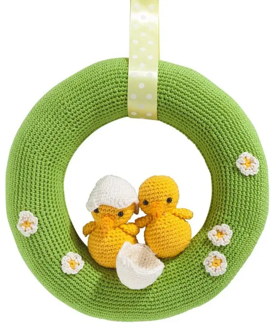 Вязаные игрушки amigurumi chick lovers номер 0978