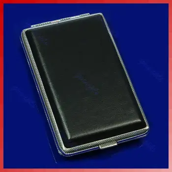 

2X Pocket Leather Cigarette (12pcs) Tobacco Box Case 2 Colors
