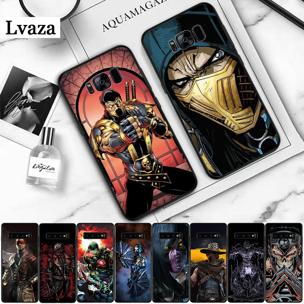 

Lavaza mortal kombat Silicone Case for Samsung S6 Edge S7 S8 Plus S9 S10 Note 8 9 10 M10 M20 M30 M40