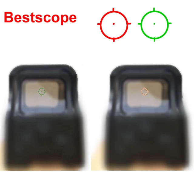 Holographic 553 Tactical Reflex Sight Red and Green Dot Scope With 20mm Rail For Hunting | Спорт и развлечения