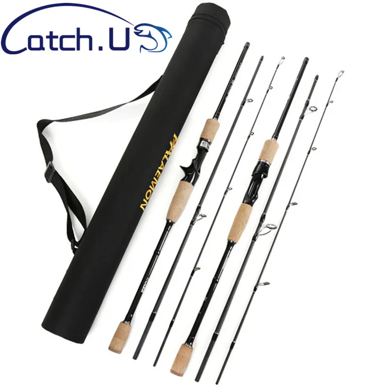 

Catch.U 1.8M 2.1M 2.4M 2.7M 3.0M Spinning Rod 3 Sections Fishing Pole Super Hard Spinning Rod 12-25lb Fishing Rods