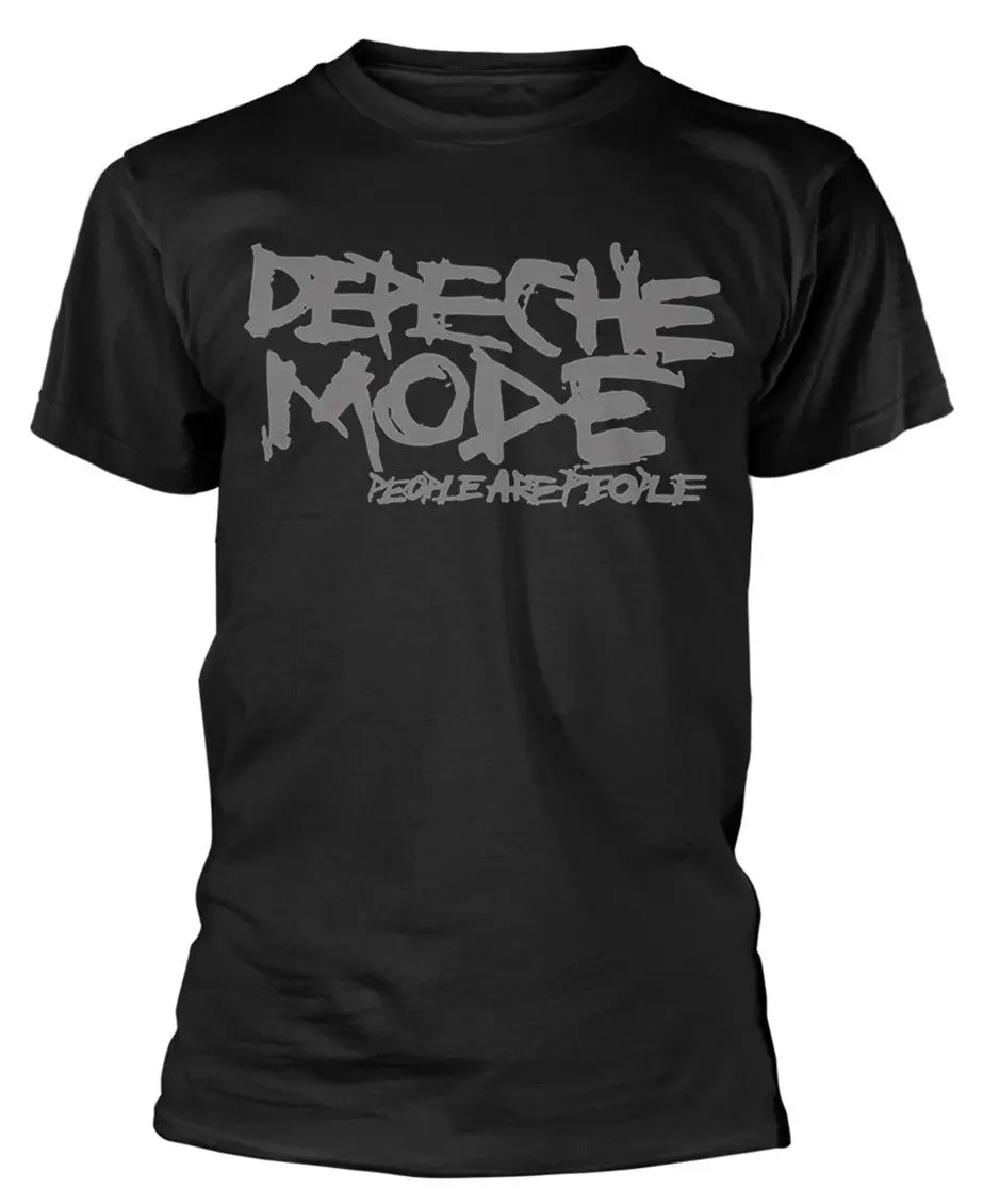 2018 новая мужская футболка Depeche Mode люди-новая и официальная! Футболка с принтом