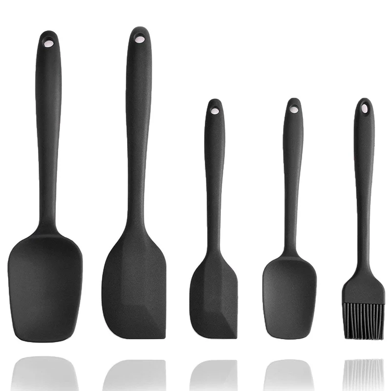 Cooking Spatulas for Nonstick Cookware One Piece Design Spoon Mini