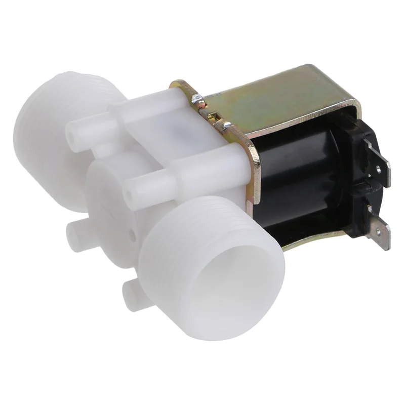 3/" пластиковый электромагнитный клапан 12 в 24 В 220 В Магнитный диспенсер для стиральной машины для питьевой воды пневматический переключатель регулятора давления