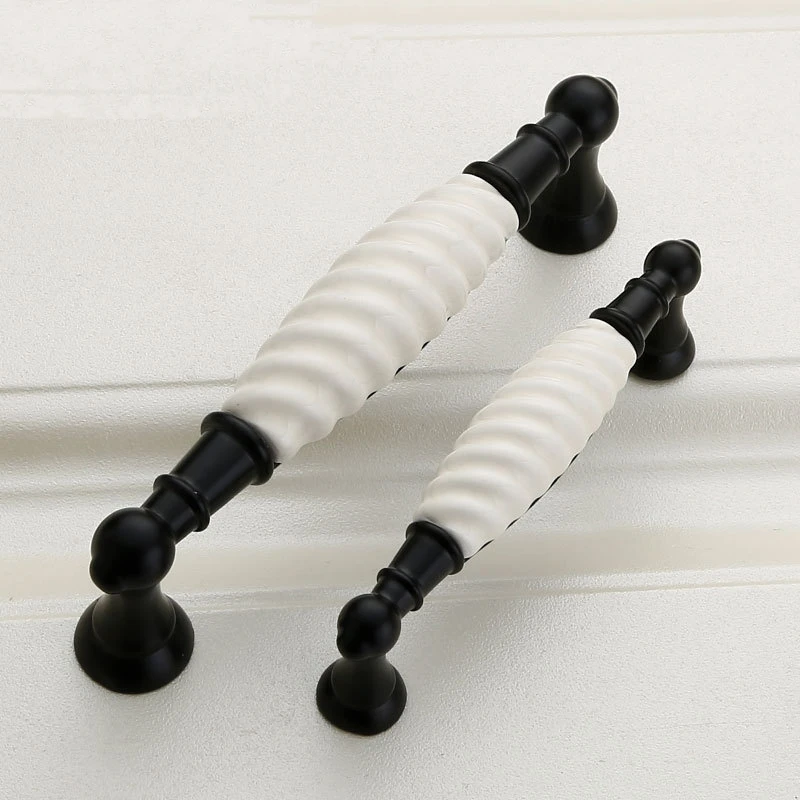 

Colorful Ceramic flower Cabinet Knobs Door Pull Handles Cupboard Drawer Wardrobe Furniture Handle Knobs