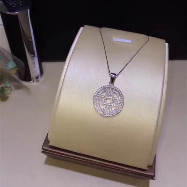 

Designer Fashion 925 Sterling Silver Jewelry 3A Cubic Zirconia Party Necklace