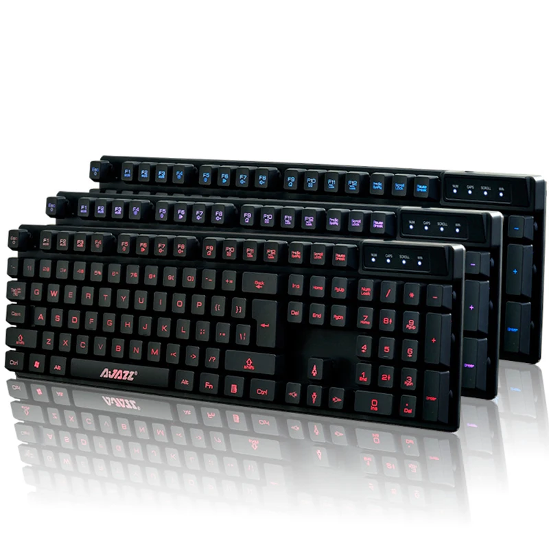 gaming keyboard backlight usb external laptop backlit keyboard wired