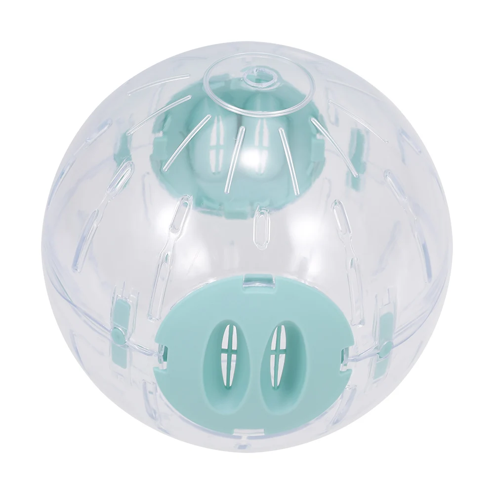 Hamster Exercise Ball Hamster Crystal Ball 6.3 Inch Clear Hamster Running Ball - Цвет: Blue-Diameter 14cm