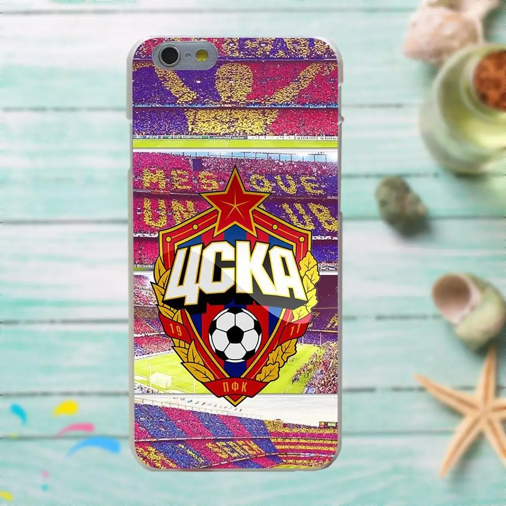 Флаг России эмблема Futbol ЦСКА Моску для Xiaomi Redmi 5 4 4A 3 3S Pro Mi4 Mi4i Mi4C Mi5 Mi5S Mi Max Note 2