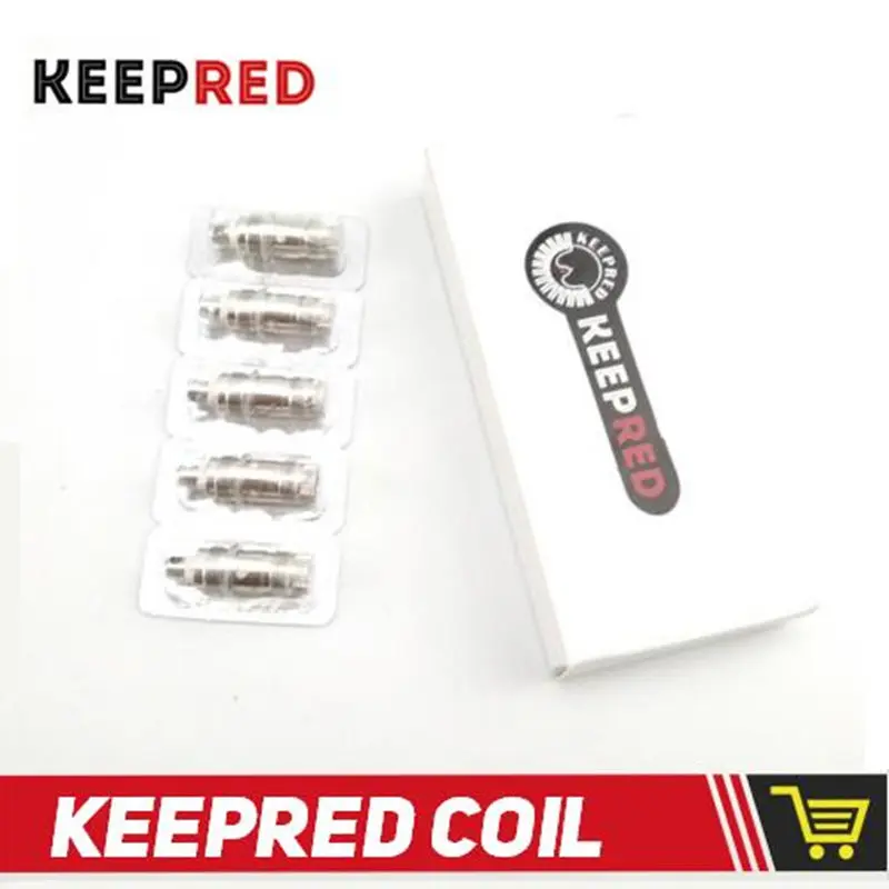 

Keepred Vape Tank Coil 0.7ohm 1.6ohm 1.8ohm for Nautilus 2 2s for Nautilus Mini Tank Atomizer Vape Coils for BVC Coil 5pcs/lot