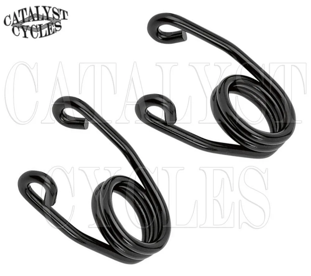

Free shipping Black Solo Seat Hairpin Springs for Harley & Custom (2" Pair) Torsion Springs