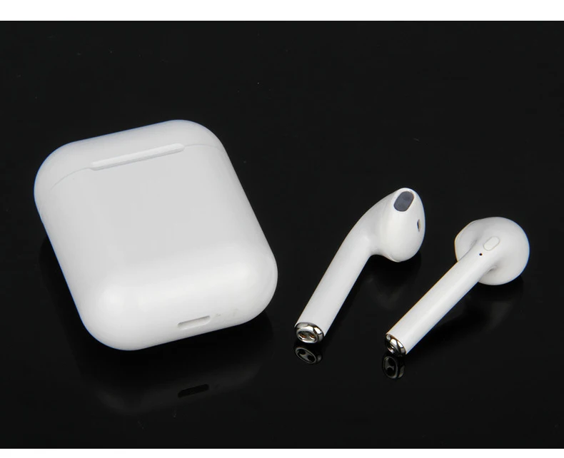 XLSTO Upgrade Bluetooth Mini Double ear IFANS Earbuds Earphone Wireless Air Headsets pods with mic for IPhone 8 7 Plus 6 Android (2)