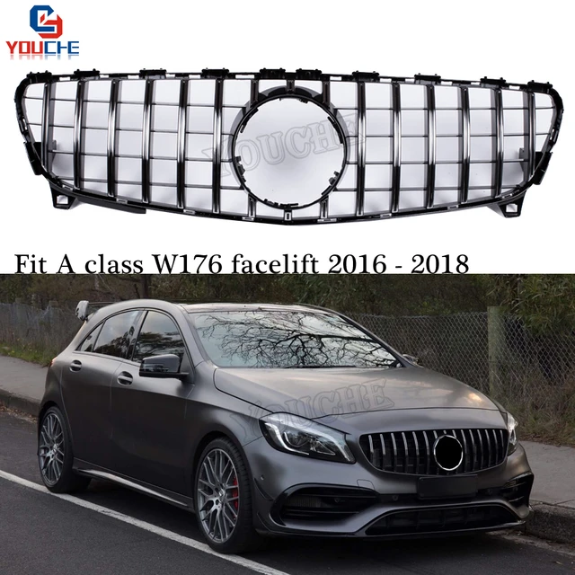 Mercedes a class amg front grill deals