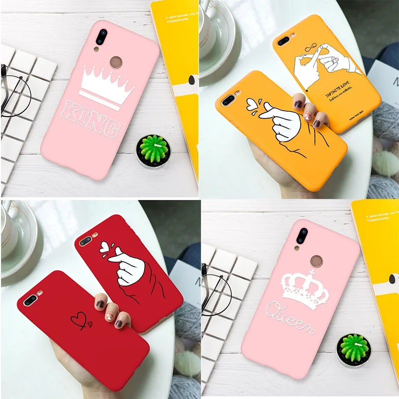 

Love Heart Candy Color Silicone TPU Case For Huawei P20 P30 Lite Pro P Smart 2019 Honor 20i 10i 7C 7X 7A Pro 8X 10 20 Lite Coque