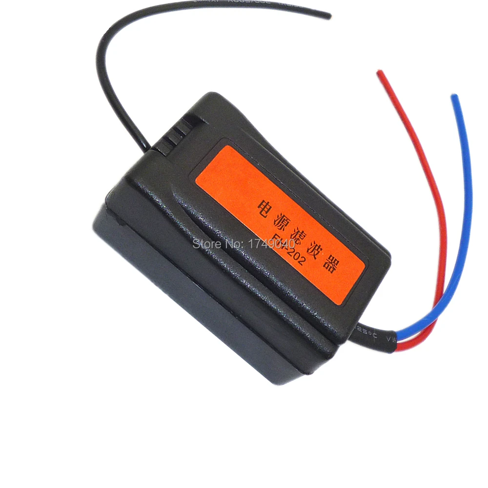 

Universal 12V Car Power Supply Filter Auto PowerSupply Remove Noise Interference Filter Brand New for Auto Stereo Radio Audio