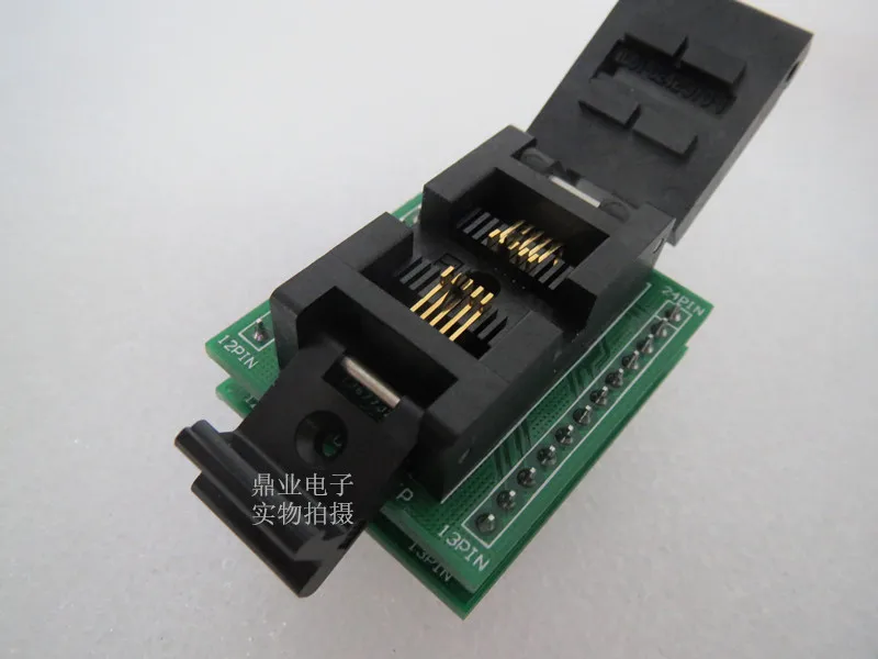 Adaptador de Assento de Teste Banco de Ensaio em Estoque Clamshell Dip Espaçamento 1.0mm Assento Queimando ic Tomada Teste Ic51-0242-310-1 Ssop24 Ssop10 - 5 Ferramentas de rede