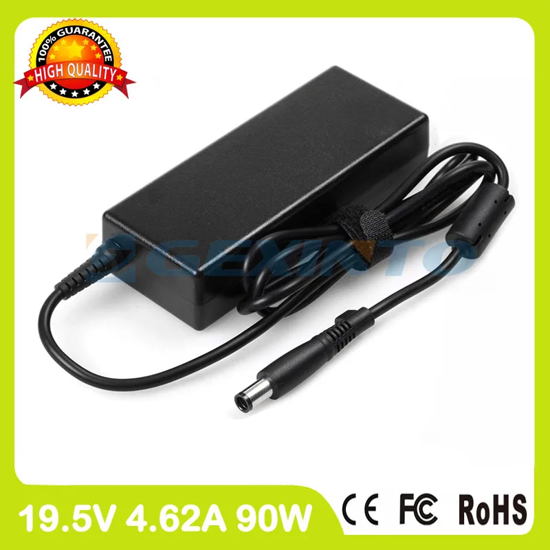 Artículo caliente 19,5 V 4.62A 90W adaptador de corriente cargador del ordenador portátil para HP TPC-LA57 693712-001 PA-1900-34HM 709566-001 ADP-90FD T MRVGLmln