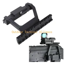 Страйкбол AK 74U крепление Quick release 20 мм AK Side Weaver Rail Lock Scope Mount база для AK 74U Охотничья винтовка тактический Пейнтбол