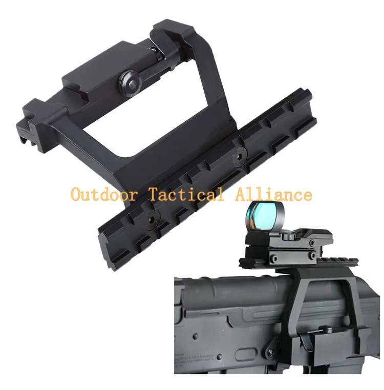 Airsoft AK 74U Mount Quick release 20mm AK Side Weaver Rail Lock Scope