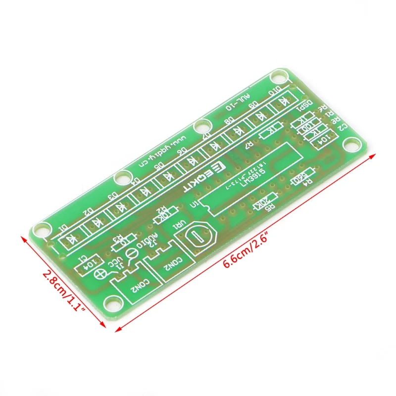 LM3915 звуковой сигнал звуковой индикатор уровня DIY Kit Электронная практика обучения