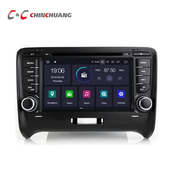 

Android 9.0 Car DVD Player for Audi TT MK2 8J 2006-2012 Radio RDS GPS Navigation SWC Mirror Link DVR Wifi 4G Audio Video Output