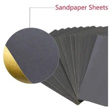 Papier de verre avec grains du guerrier allemand, 230x280mm, Instrument de polissage abrasif p3000 p5000 p7000, accessoires de meulage