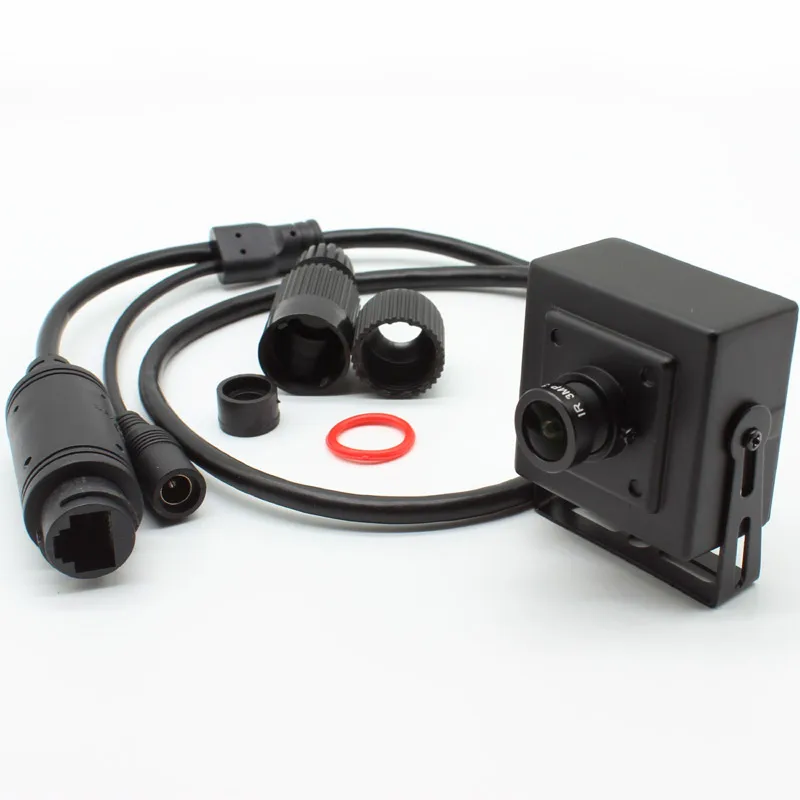  Mini HD Audio Macchina Fotografica del IP di POE CCTV AI 2MP 1080 p SONY IMX307 luce Nera Basso XMe