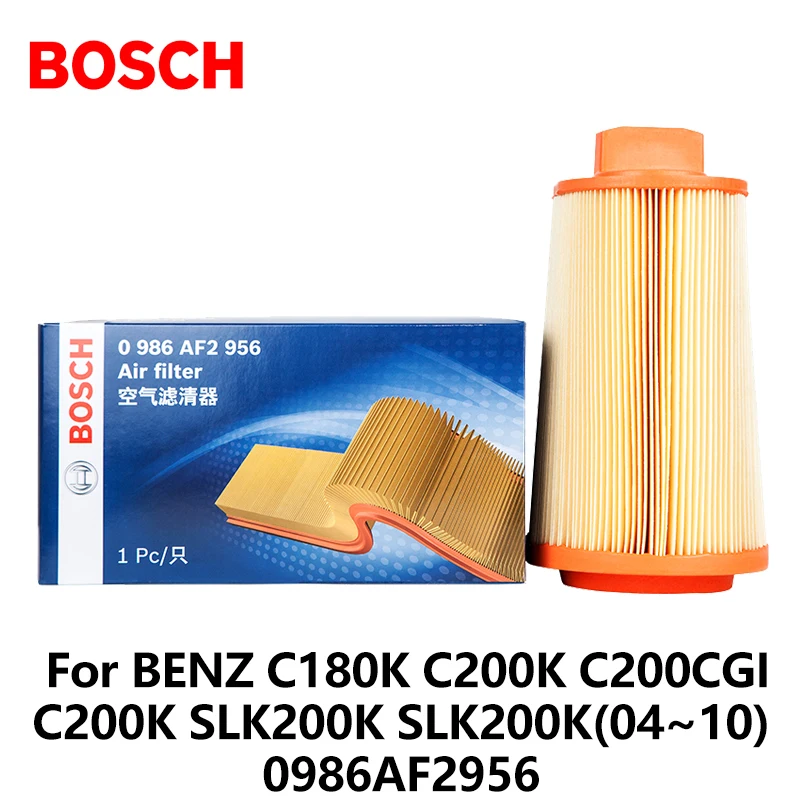 Bosch Car Air Filter For BENZ C180K C200K C200CGI C200K SLK200K SLK200K