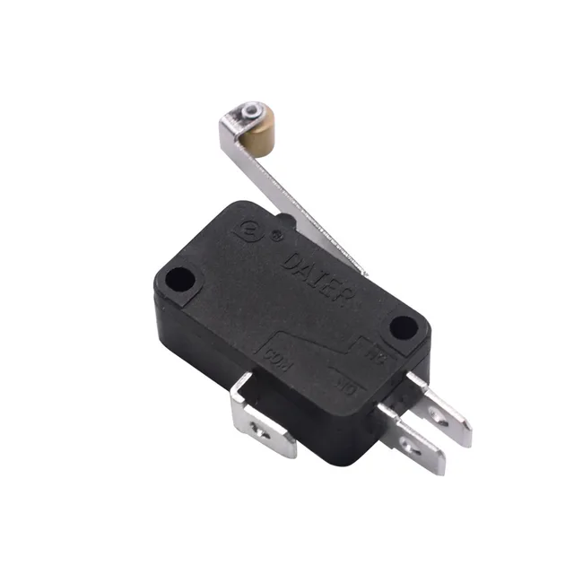 Best Offers Large micro switch Travel switch KW1-103-7 With metal wheel long handle Limit switch 3d printer accessories