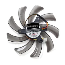 Computador cooler fan power logic pld10010s12h 95mm 12 v 3pin placa de vídeo gráfica gigabyte geforce gtx 660 600 7750 ti ventilador de refrigeração