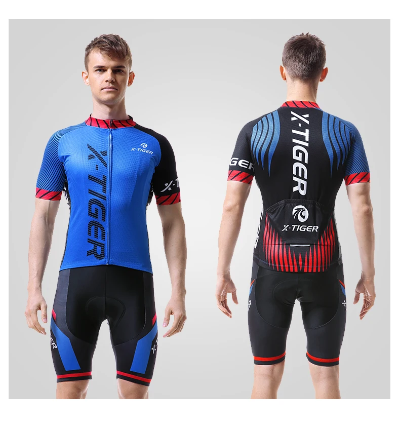 X-Tiger Pro Велоспорт майки набор Майо Ropa Ciclismo горный велосипед одежда спортивная одежда гоночный велосипед одежда Велоспорт Комплект