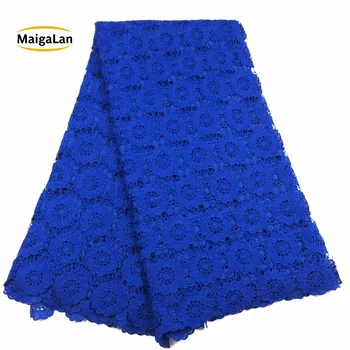 

MAIGALAN BIG discount 2017 African Cord Laces Fabrics High Quality Guipure Cord Lace Fabric For Wedding Dress LJ78-902