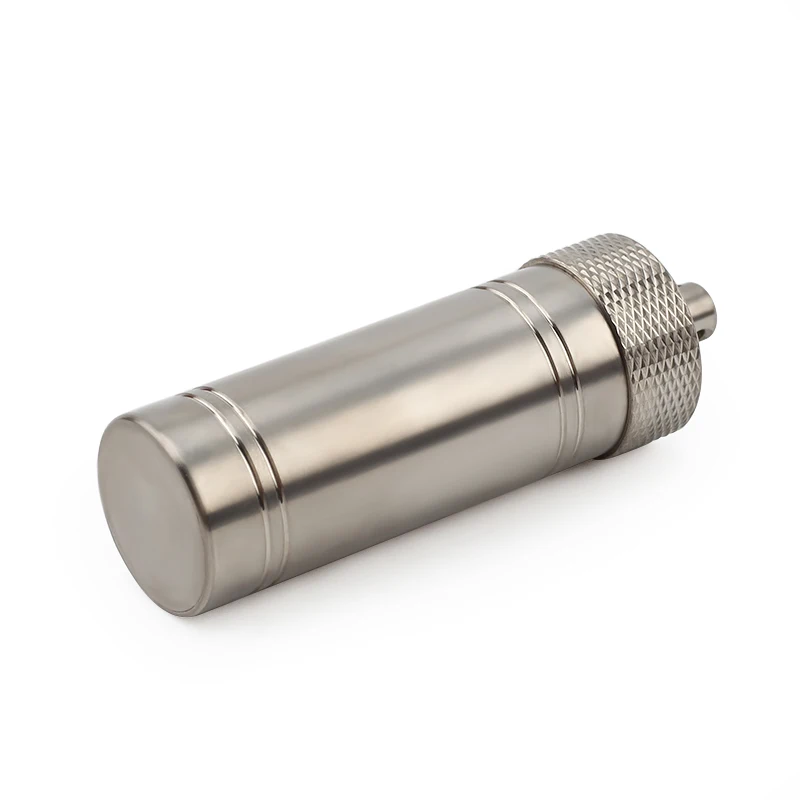 

Titanium Alloy Waterproof Sealed Capsule Outdoor Survival EDC Moisture-proof Medicine Bottle Storage Bottle